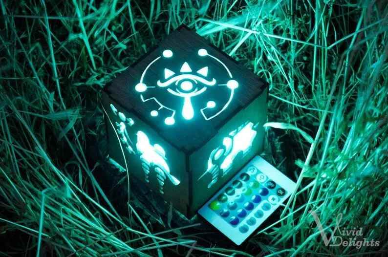 Zelda Inspired Lantern – Breath of The Wild Light | Ambient Night Light - No gift option