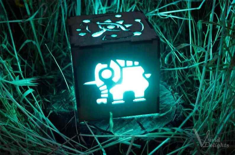 Zelda Inspired Lantern – Breath of The Wild Light | Ambient Night Light - No gift option