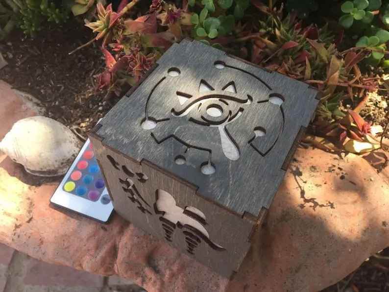 Zelda Inspired Lantern – Breath of The Wild Light | Ambient Night Light - No gift option