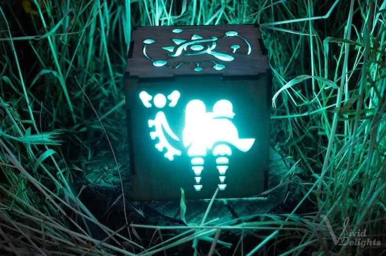 Zelda Inspired Lantern – Breath of The Wild Light | Ambient Night Light - No gift option