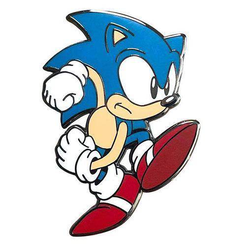 Zen Monkey: Classic Speedy Sonic - Sonic the Hedgehog Enamel Pin - 