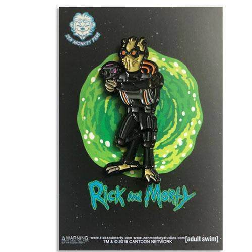 Zen Monkey: Krombopulos Michael - Rick and Morty Enamel Pin - 