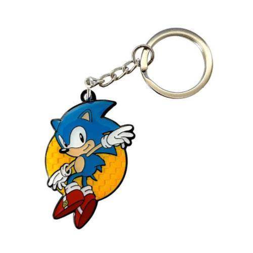 Zen Monkey: Leaping Sonic (Keychain Ver.) - Sonic the Hedgehog Keychain - 