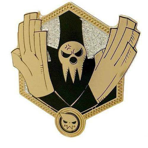 Zen Monkey: Lord Death (Gold Soul Eater Collection) - Soul Eater Enamel Pin - 
