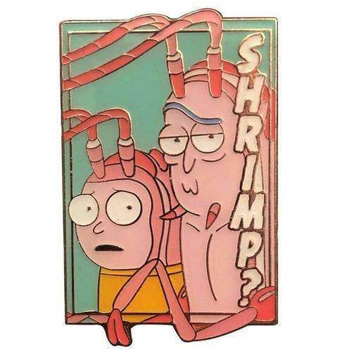 Zen Monkey: SEASON 4, EPISODE 1 Pastel Shrimp Rick and Morty (Pastel R&M Collection) - Rick and Morty Enamel Pin - 
