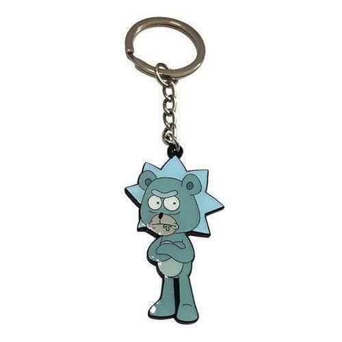 Zen Monkey: **SEASON 4 EPISODE 1** Teddy Rick - Rick and Morty Enamel Keychain - 