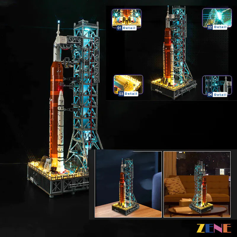 Light Kit for LEGO Artemis Space Launch System NASA #10341 (Ver.2)