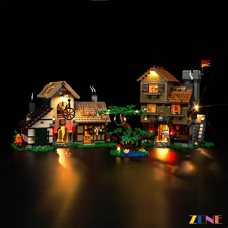 Light Kit for LEGO Medieval Town Square #10332