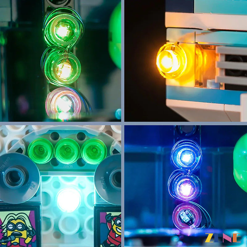 Light Kit for Minions' Music Party Bus LEGO #75581