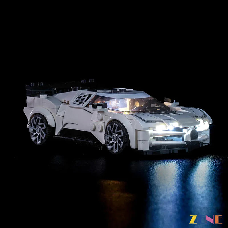 LEGO Bugatti Centodieci Hyper Sports Car Light Kit for #77240