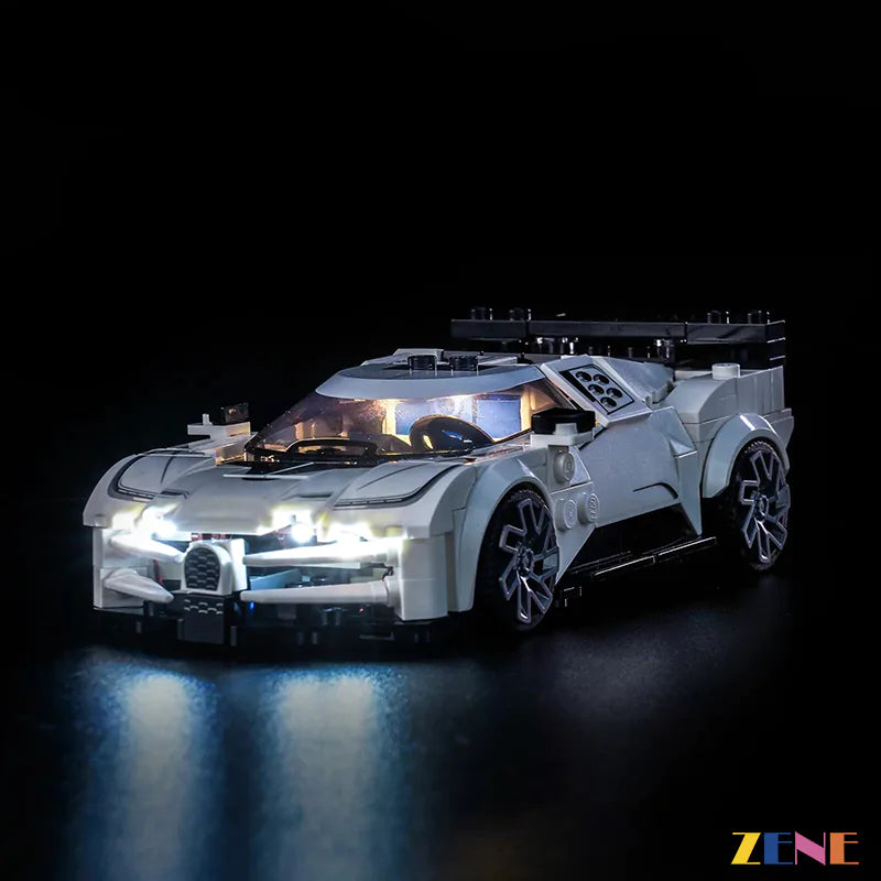 LEGO Bugatti Centodieci Hyper Sports Car Light Kit for #77240