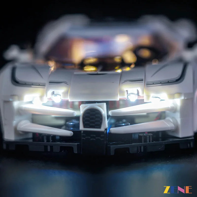 LEGO Bugatti Centodieci Hyper Sports Car Light Kit for #77240