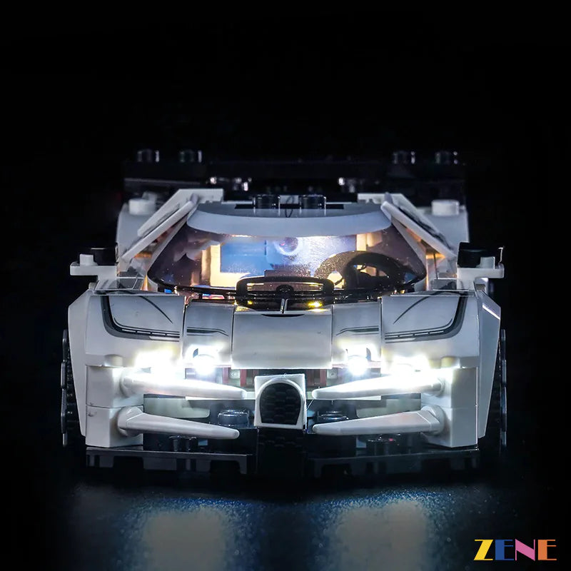 LEGO Bugatti Centodieci Hyper Sports Car Light Kit for #77240