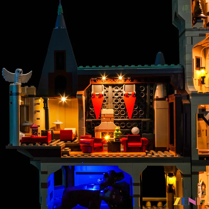 Light Kit for LEGO The Main Tower Hogwarts Castle #76454