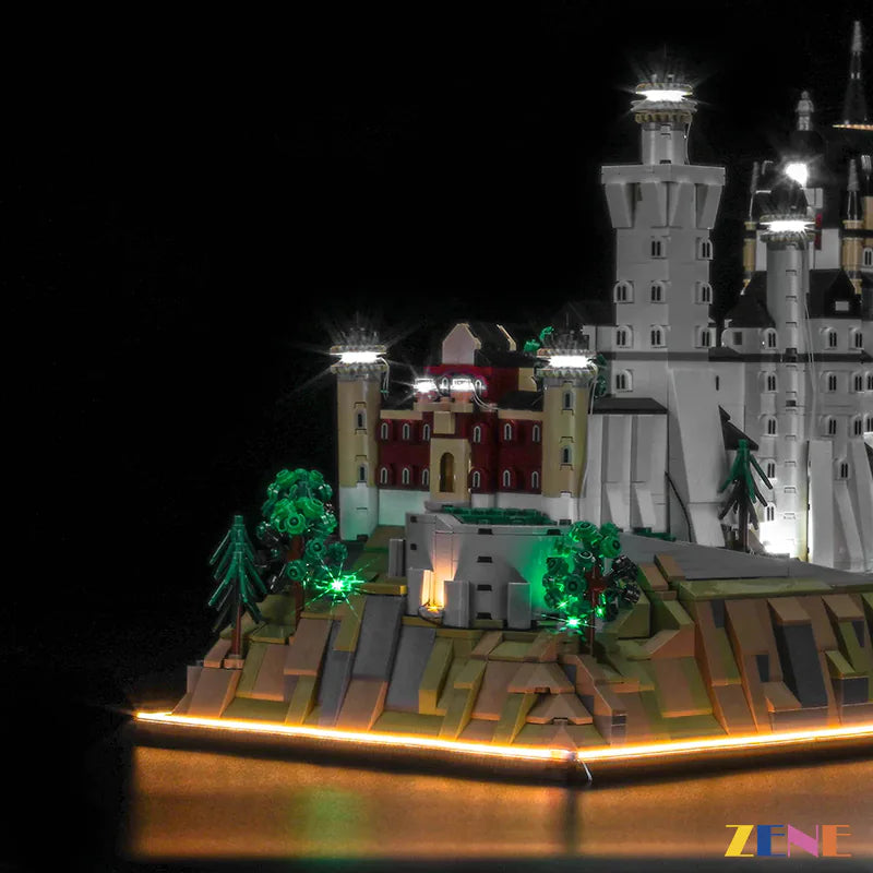 Light Kit for LEGO Neuschwanstein Castle #21063