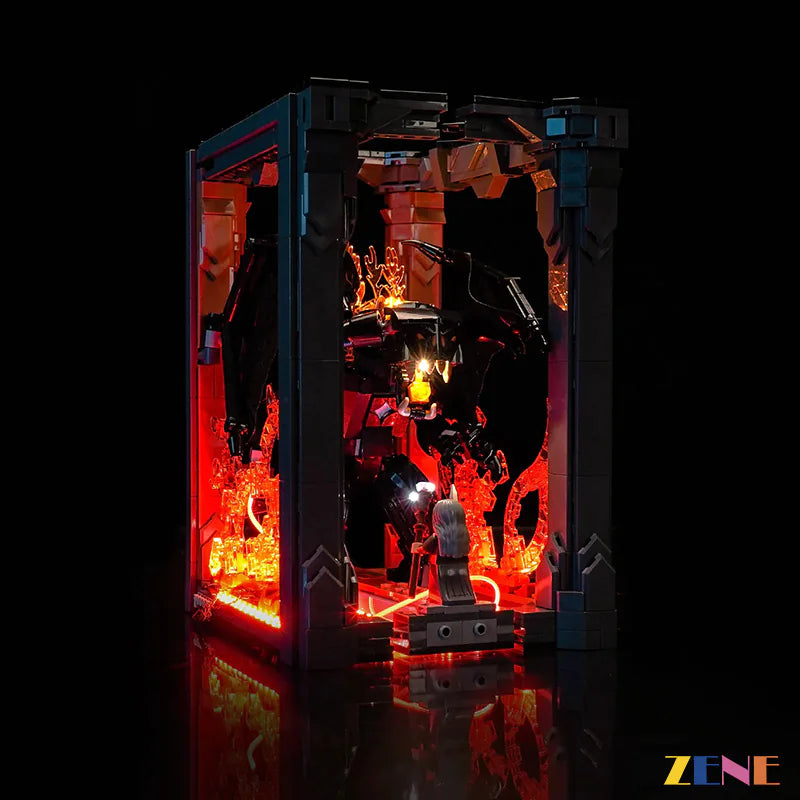 Light Kit for LEGO Balrog Book Nook 10367