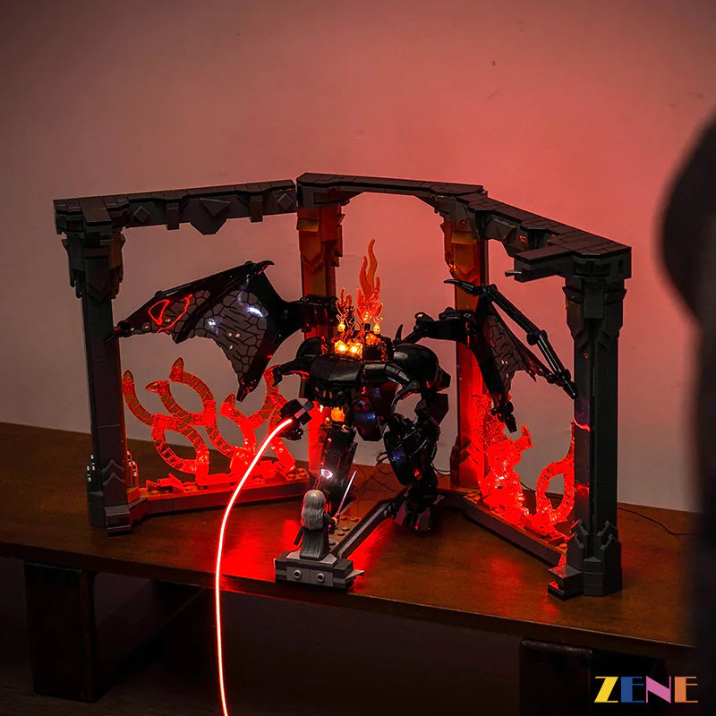 Light Kit for LEGO Balrog Book Nook 10367