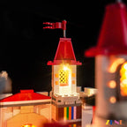 Light Kit for LEGO Battle with Roy at Peach's Castle #71435