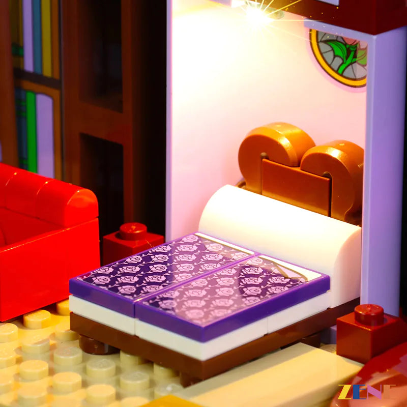 Light Kit for LEGO Belle and the Beast's Castle #43196