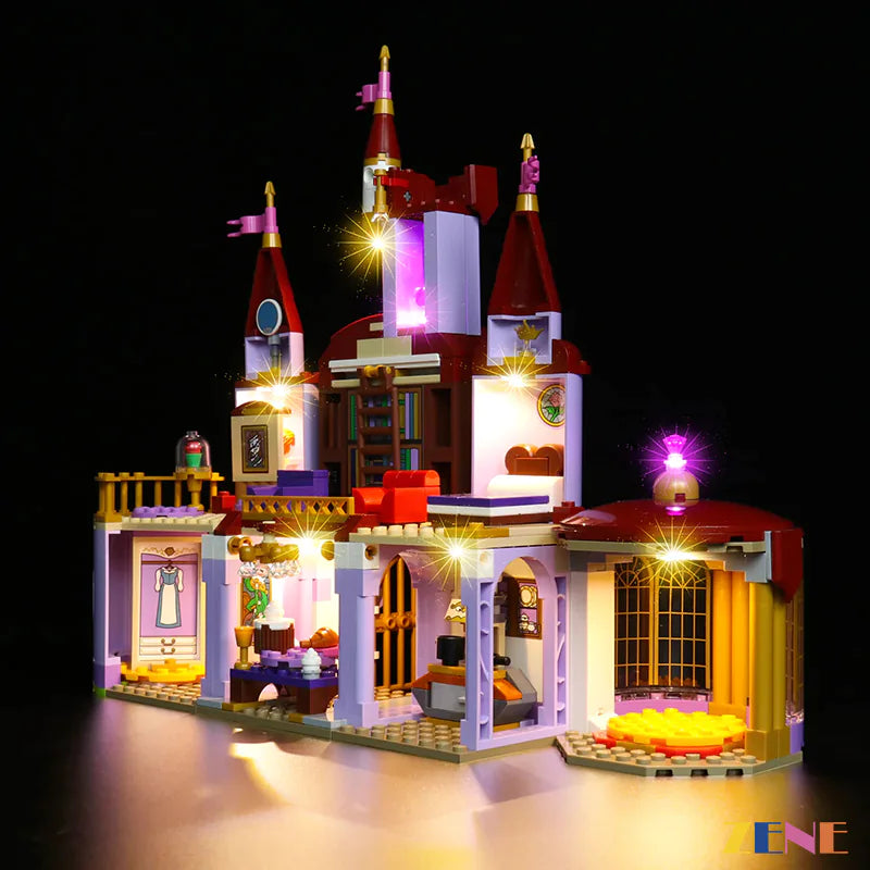 Light Kit for LEGO Belle and the Beast's Castle #43196