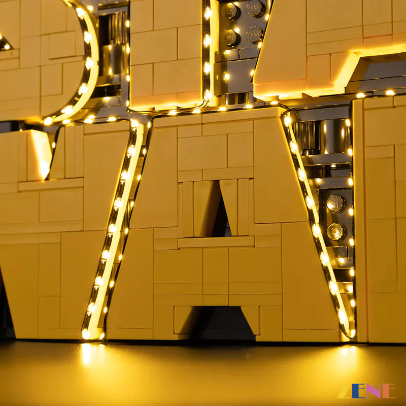 Light Kit for LEGO Brick-Built Star Wars Logo #75407