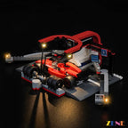Light Kit for LEGO F1 Pit Stop & Pit Crew with Ferrari Car #60443