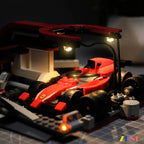 Light Kit for LEGO F1 Pit Stop & Pit Crew with Ferrari Car #60443