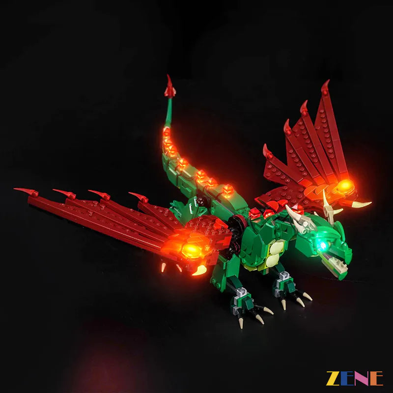 Light Kit for LEGO Medieval Dragon #31161