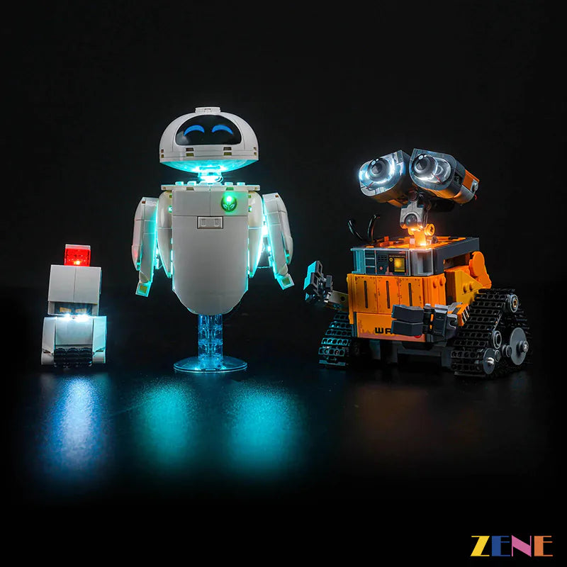 LEGO WALL-E and EVE Light Kit for #43279