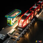 Light Kit for LEGO Downtown Streetcar and Station #60423