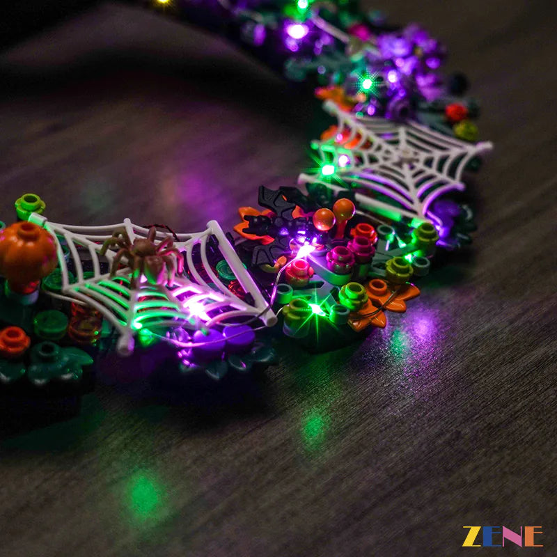 LEGO Halloween Wreath Light Kit for #40825