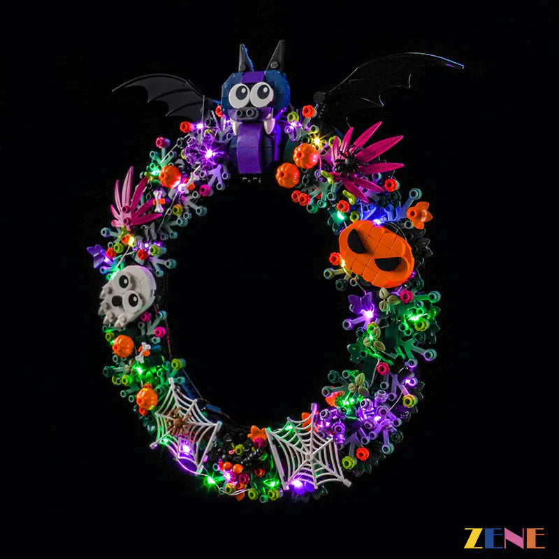 LEGO Halloween Wreath Light Kit for #40825