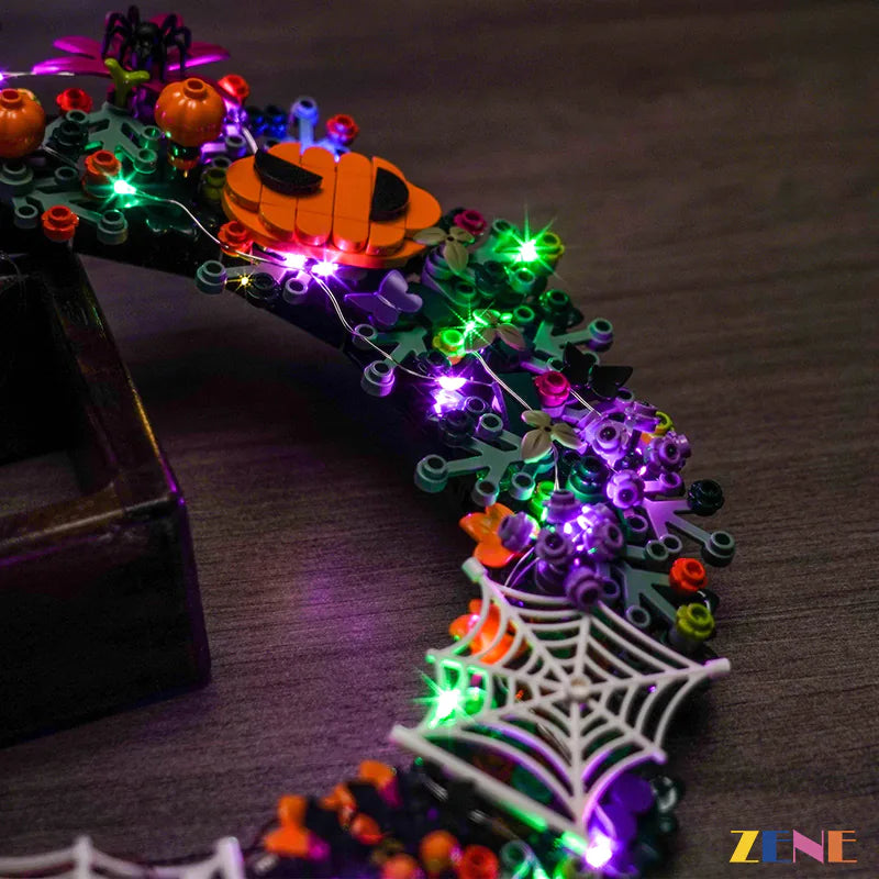 LEGO Halloween Wreath Light Kit for #40825