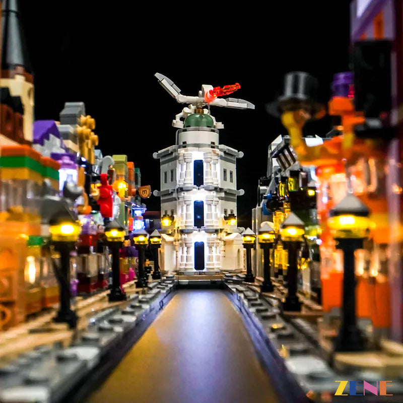 Light Kit for LEGO Harry Potter Diagon Alley Wizarding Shops #76444