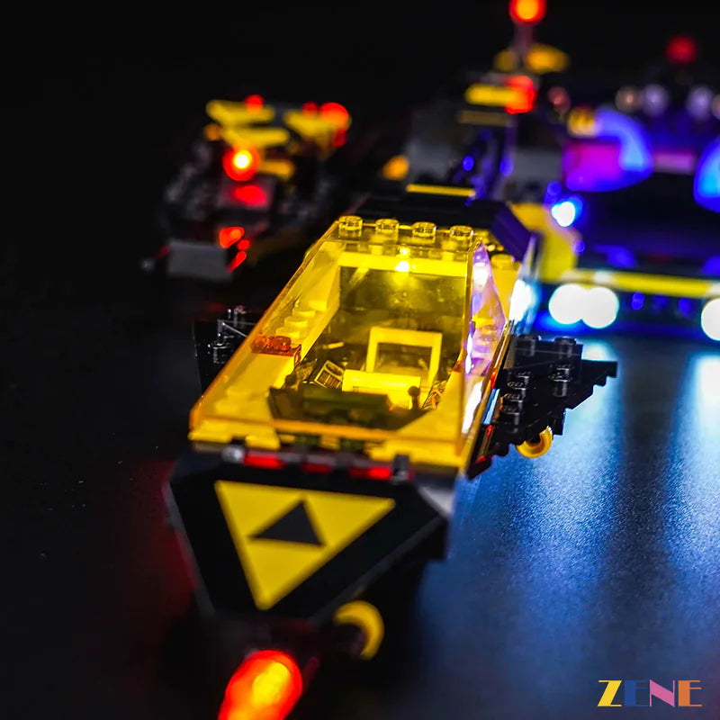 Light Kit for LEGO Blacktron Renegade 10355 (Icons)