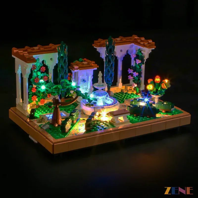 Light Kit for LEGO Fountain Garden #10359