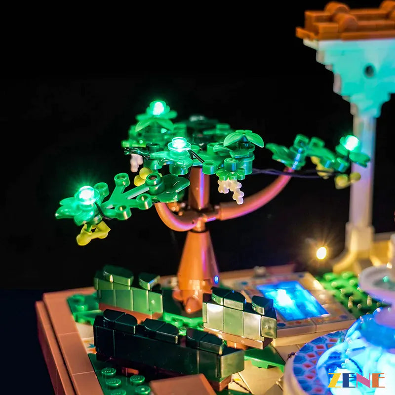 Light Kit for LEGO Fountain Garden #10359
