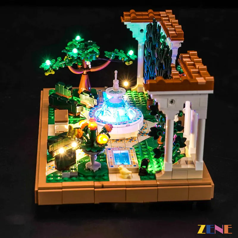 Light Kit for LEGO Fountain Garden #10359