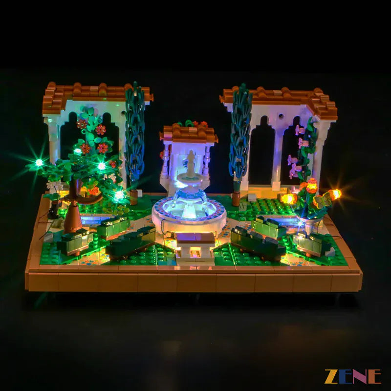Light Kit for LEGO Fountain Garden #10359
