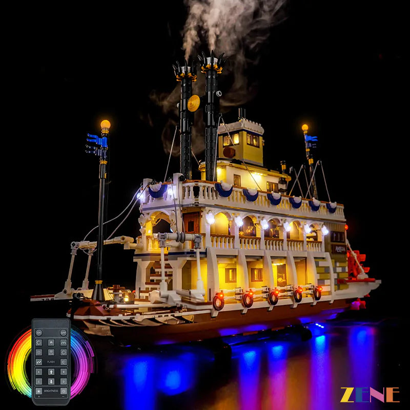 Light Kit for LEGO River Steamboat #21356