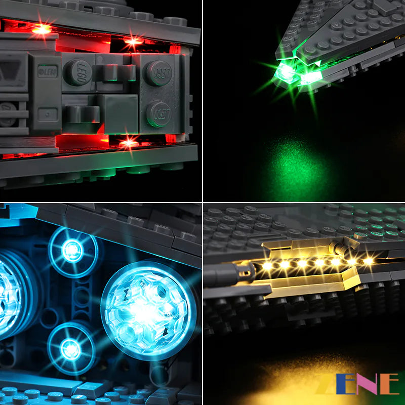 Light Kit for LEGO Imperial Star Destroyer #75394 (Ver.2)