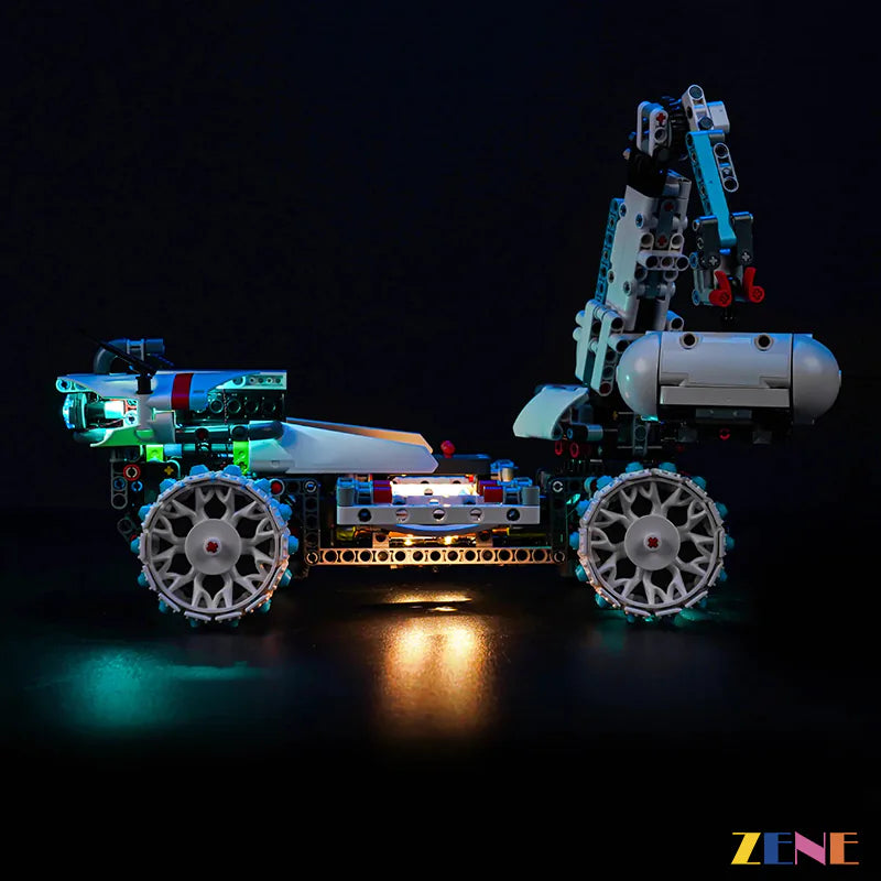 LEGO Moon Rover Space Vehicle Lunar Outpost Light Kit for #42211
