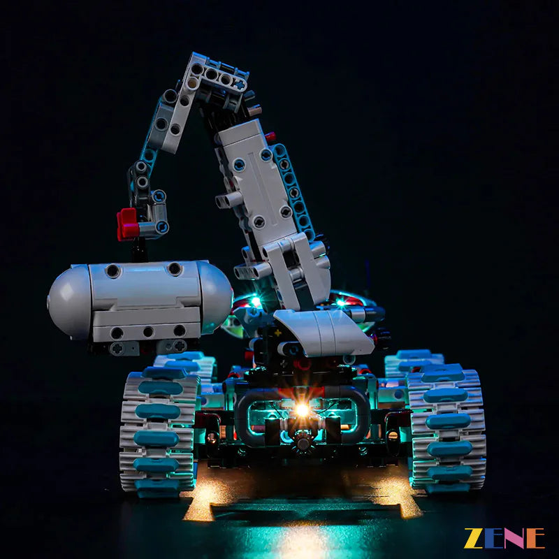 LEGO Moon Rover Space Vehicle Lunar Outpost Light Kit for #42211