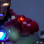Light Kit for LEGO MK4 Iron Man Bust #76327