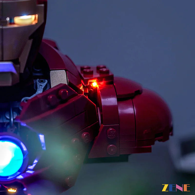 Light Kit for LEGO MK4 Iron Man Bust #76327