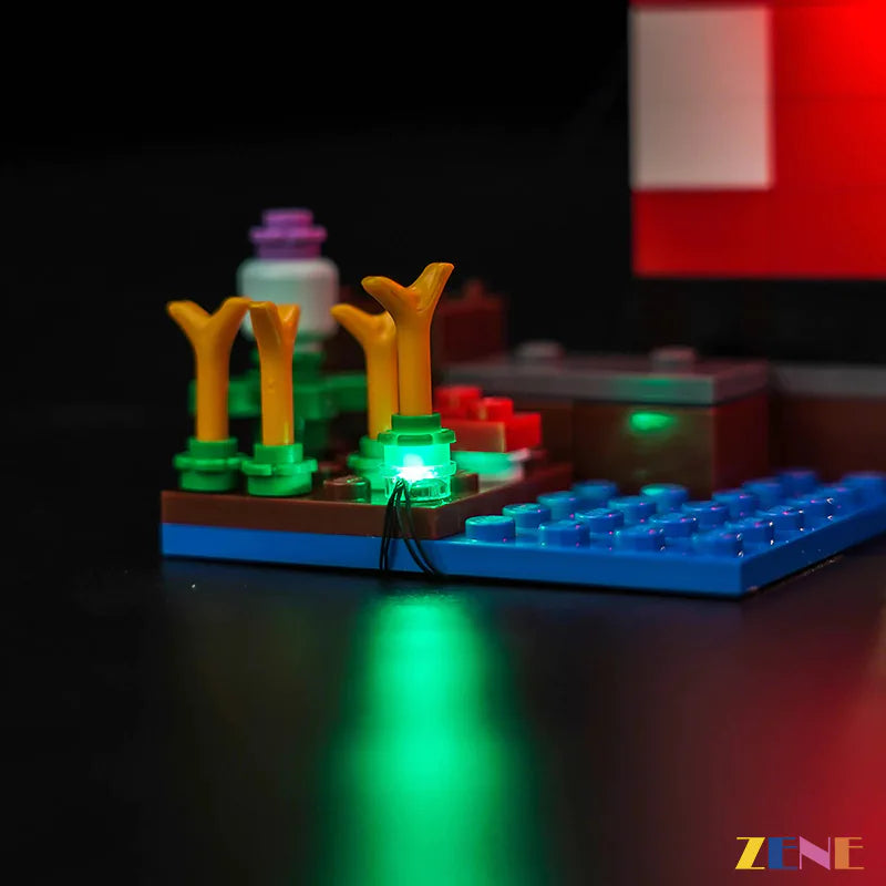 Light Kit for LEGO Mooshroom House #21270