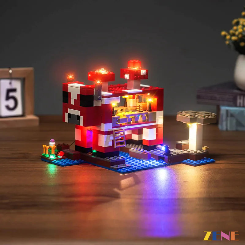 Light Kit for LEGO Mooshroom House #21270