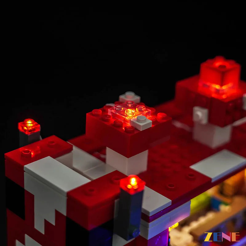 Light Kit for LEGO Mooshroom House #21270