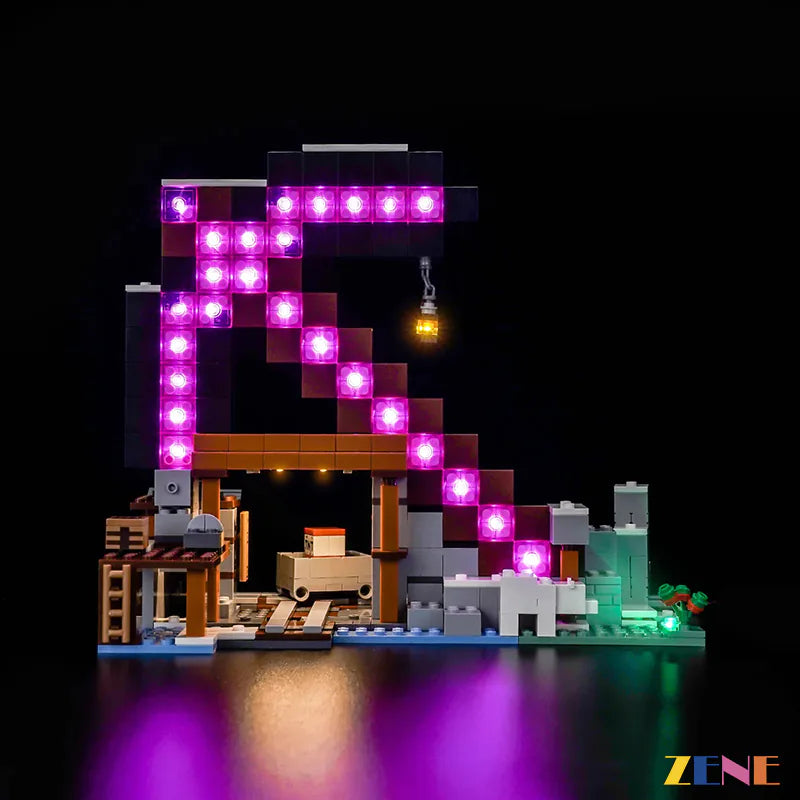 Light Kit for LEGO The Pickaxe Mine #21277