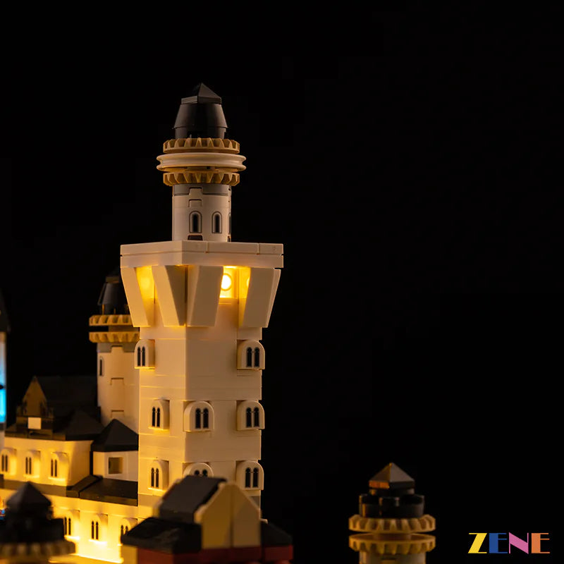 LEGO Neuschwanstein Castle Light Kit for #21063 (Ver.2)